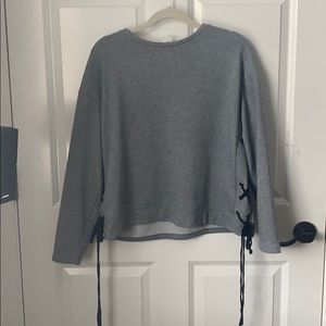 Gray sweater
